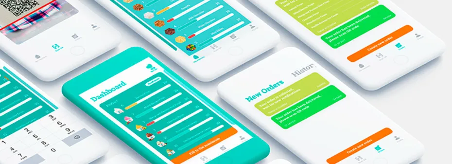 Empty screens in app design